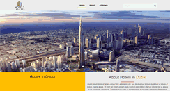 Desktop Screenshot of hotelsindubai.org